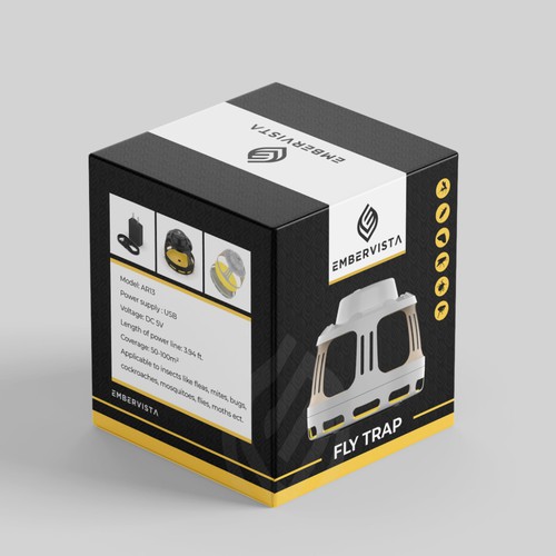 Embervista Fly Trap Packaging Design