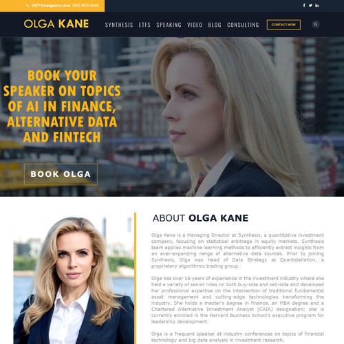 Olga Kane Financial professional