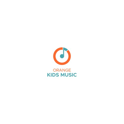 Final logo for Orange Kids Music