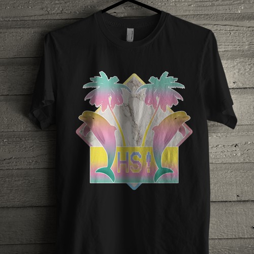 Vaporwave t-shirt design