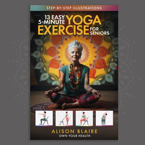 Yoga Exercise Book Cover