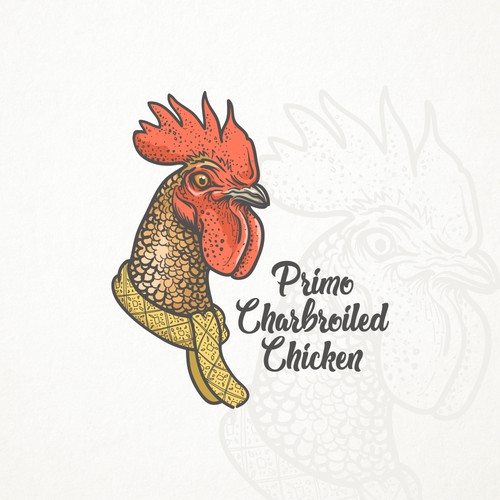 Primo charbroiled chicken