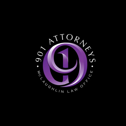 Bold logo for a law firm