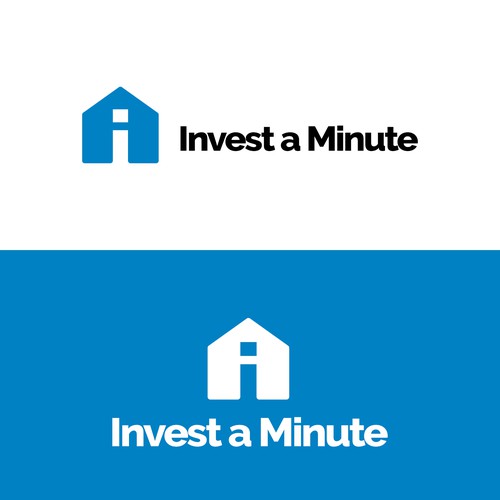 Logo concept for Invest a Minute