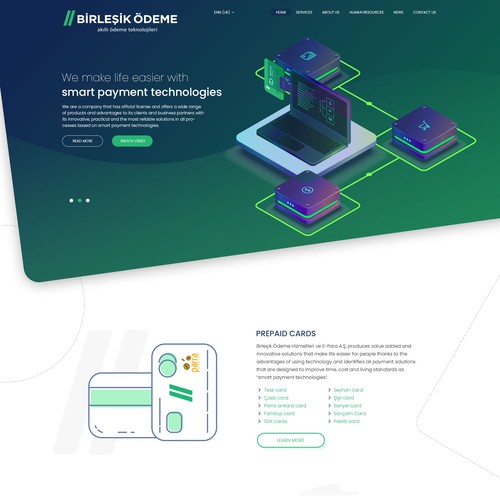 Financial Website Design