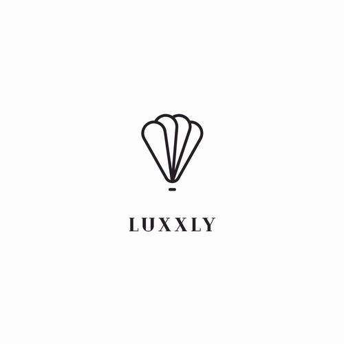 Logo concept for a luxury travel accessory brand