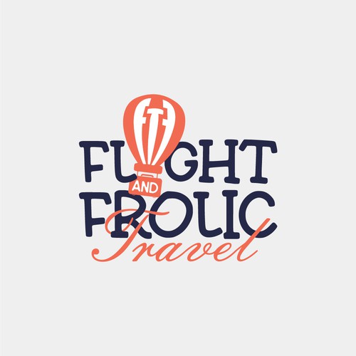 Flight  and Frolic Travel Logo