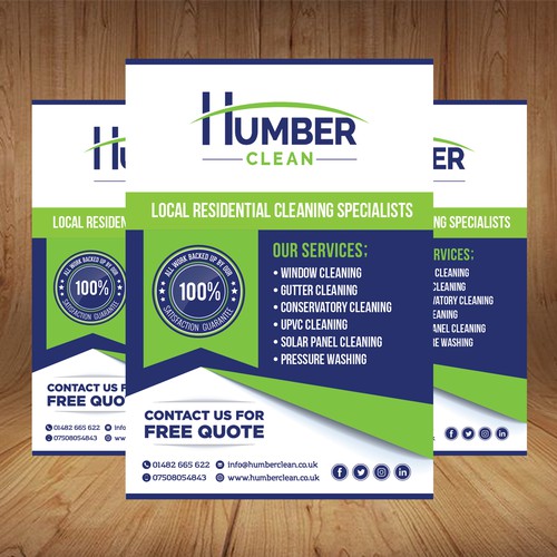 Modern, Simple and Elegant Flyer Design