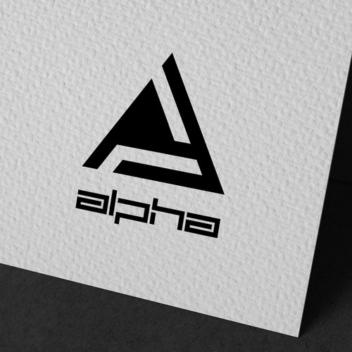 Geometrical logo for high-tech company