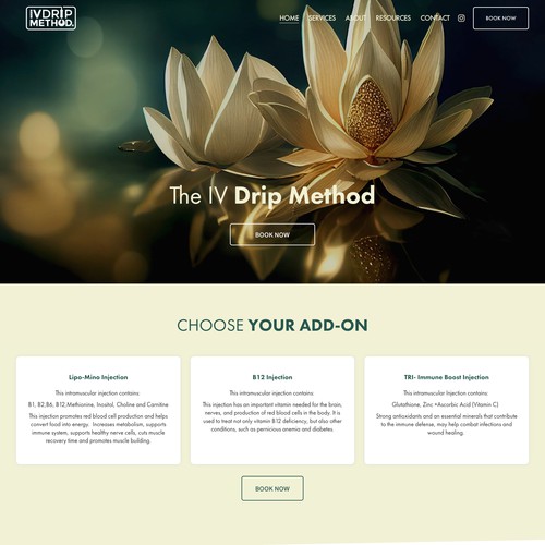 The IV Drip Method Design