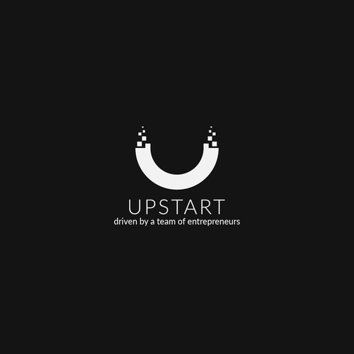 UPSTART logo w/ their tagline.