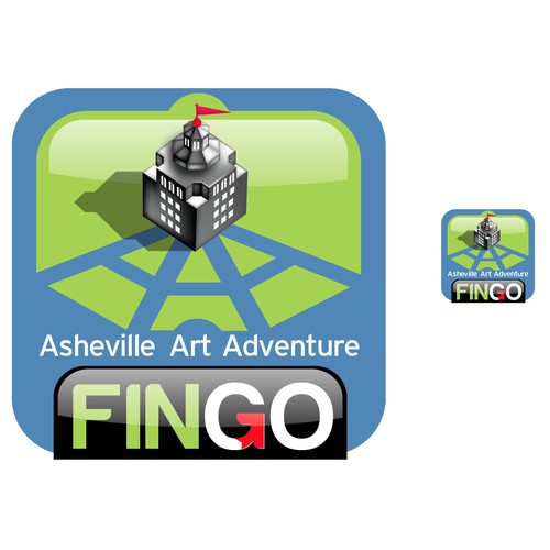 New iTunes icon for the Asheville Art Adventure