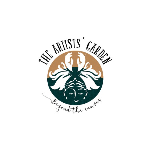 Logo for The Artists' Garden color