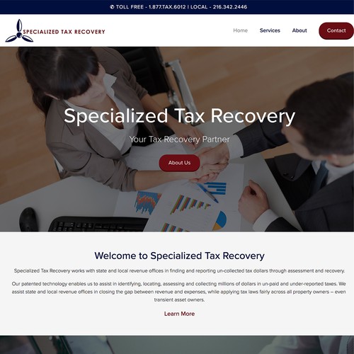 Squarespace Website for a Small Business