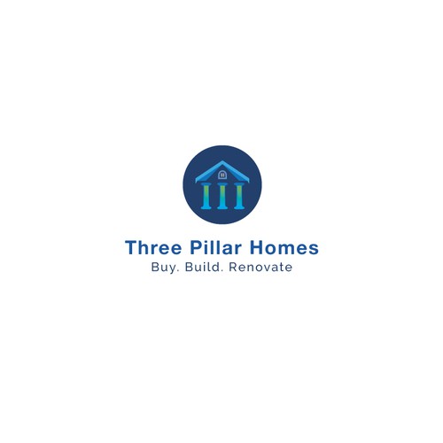 Bold and Unique real estate logo