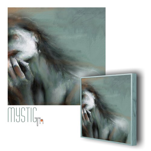 Mystic - digital art for canvas print