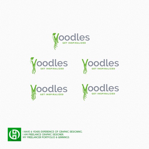  Design a logo for Voodles, the world's best and most innovative vegetable noodles.