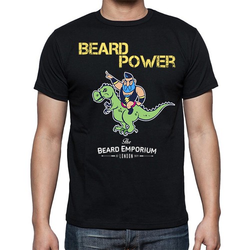 Strongman character design creation for The Beard Emporium.com
