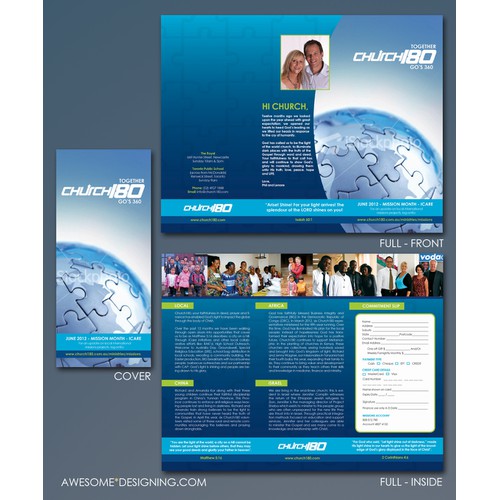 New brochure design wanted for Church180