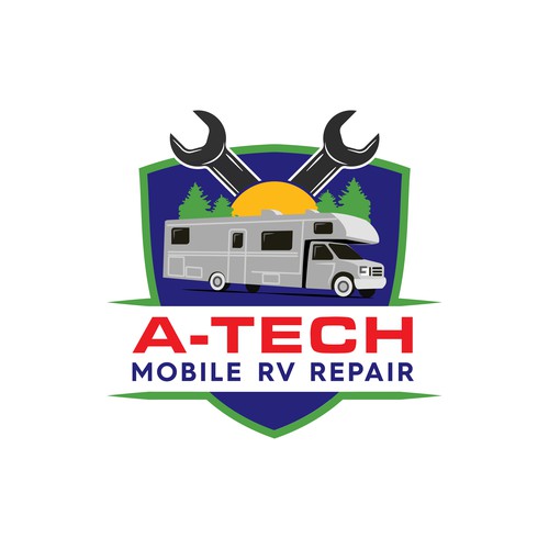 Bold Logo for RV Repair
