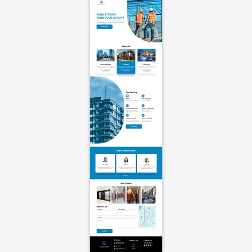 Construction Website design