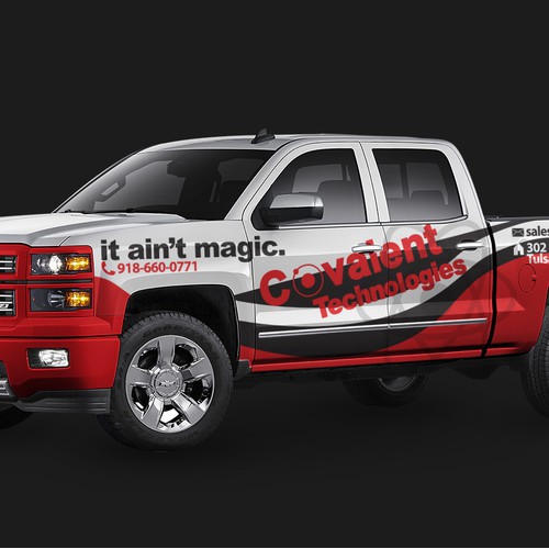 Truck Wrap for Technology Comany