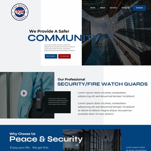 Business and/or security. 