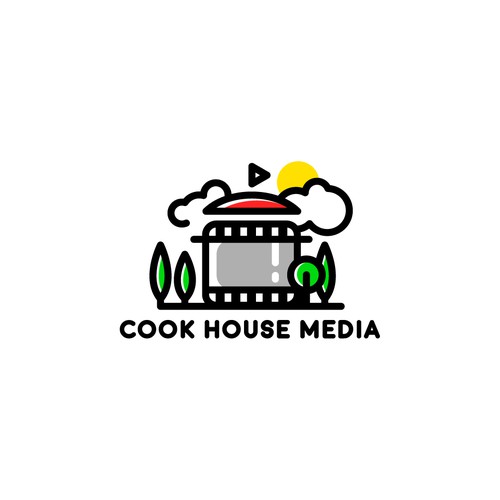 Logo concept for "cook house media"
