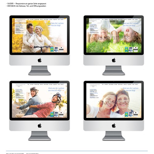Webdesign für Zahnarztpraxis