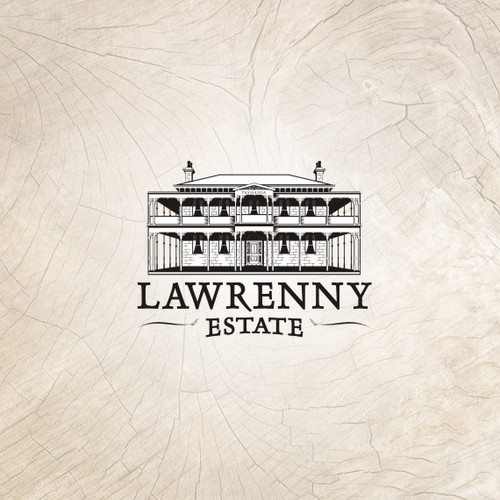 create a logo for Lawrenny Estate Premium produce company Tasmania