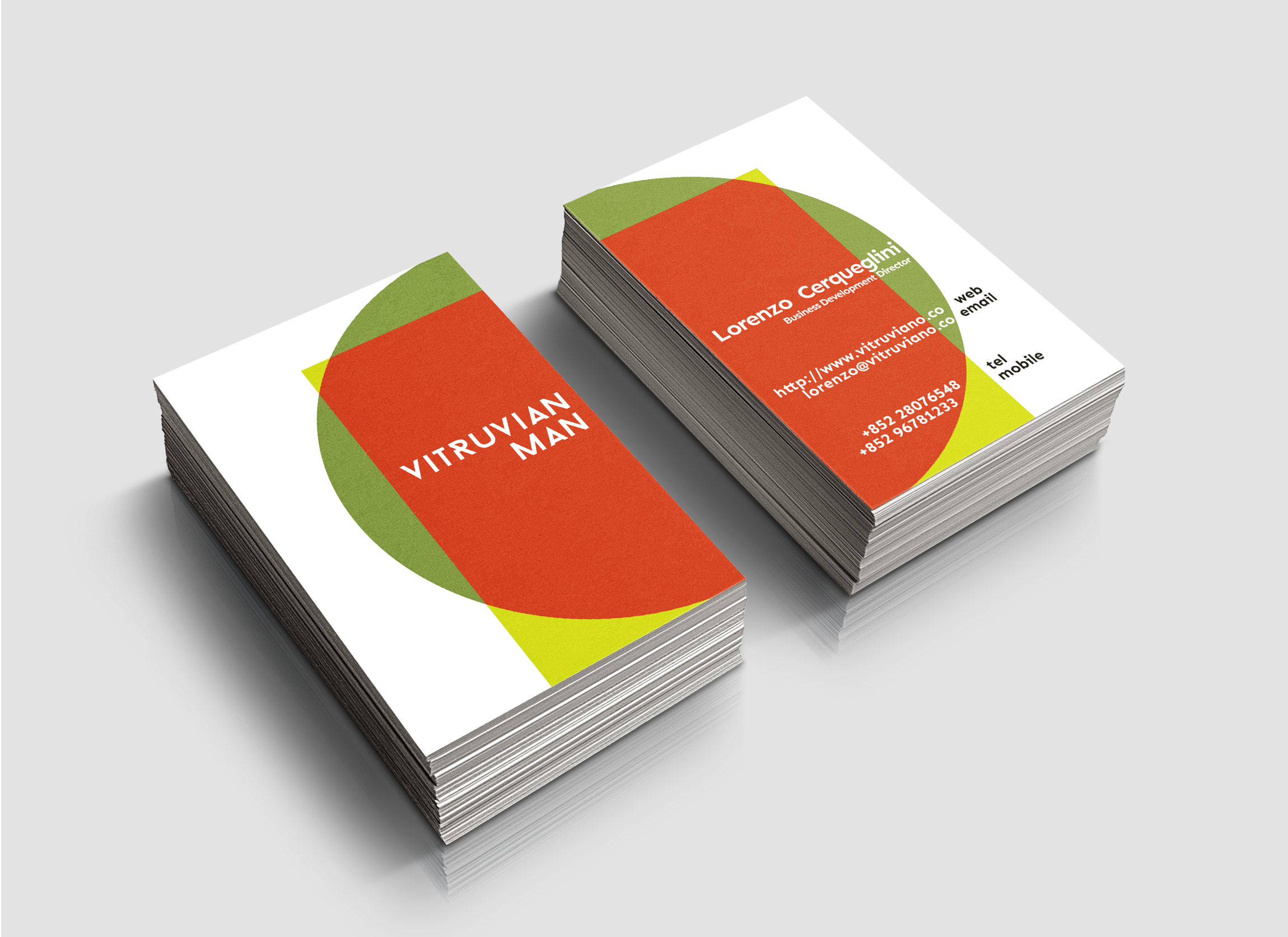 Organic Grooming Line logo and business card