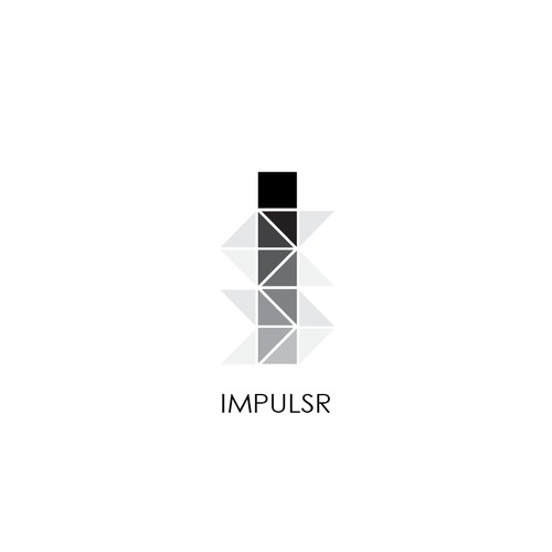 Minimalist icon or button design for Impulsr.net