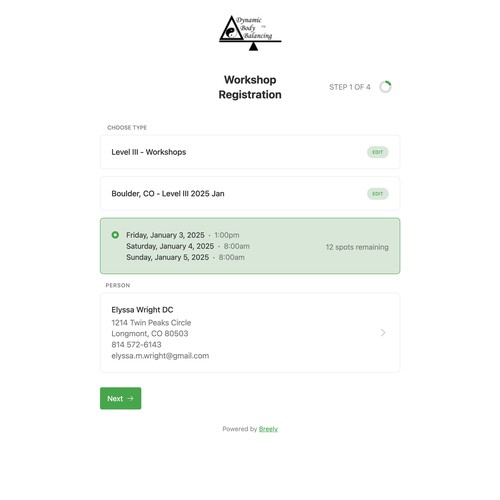 Dynamic Body Balancing Scheduling Design