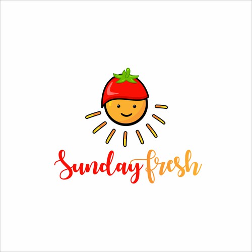 youthful logo for sunday fresh