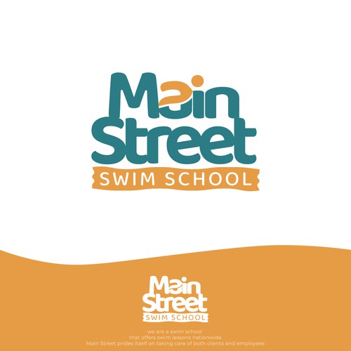 swim school logo