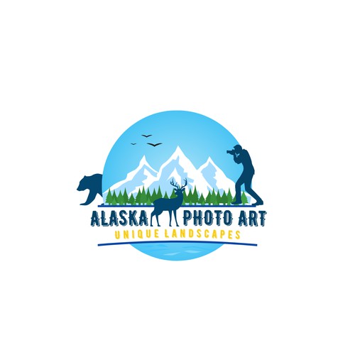 Concept for Alaskin photographer