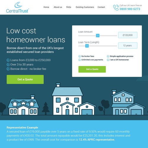 Landing page