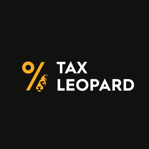 Tax Leopard Logo Design