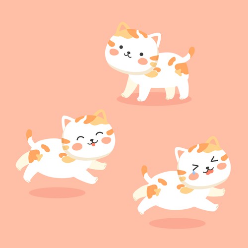 Cat Character for Game