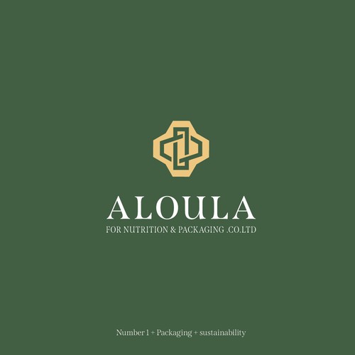 Corporate logo for packaging Brand