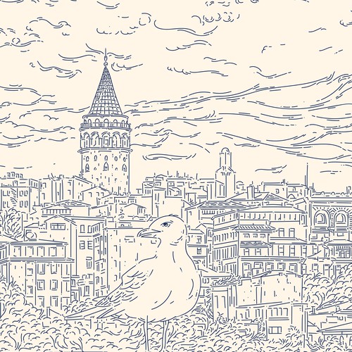 Istanbul Illustration
