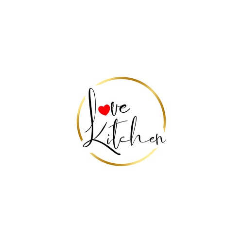 Logo concept for Love Kitchen