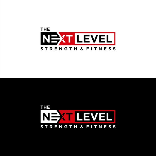 Logo concept for The Next Level Strength & Fitness