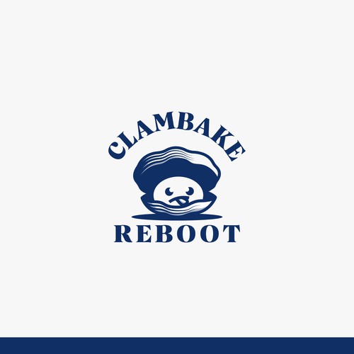 logo concept clambake rebbot