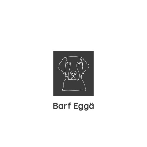 Logo concept for "Barf Eggä".