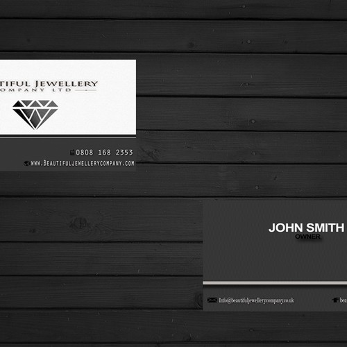 Business Card For Beautiful Jewellery Company Ltd