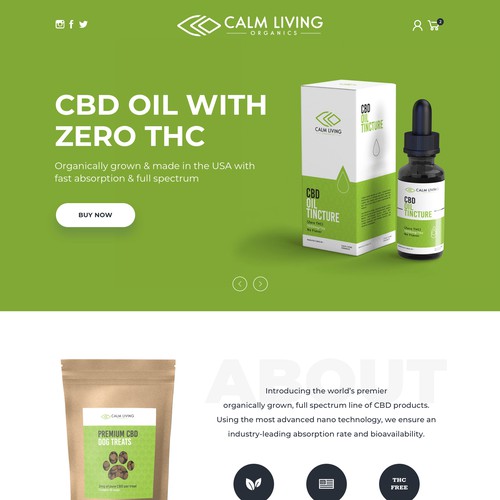 Website for CBD Company