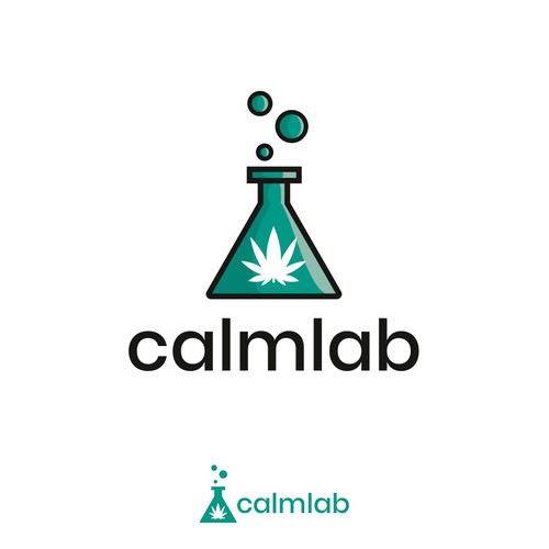 Calmlab Logo Design