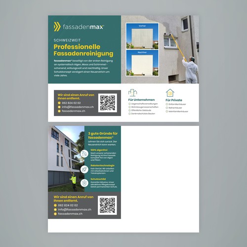 Professional Minimal Postcard Design