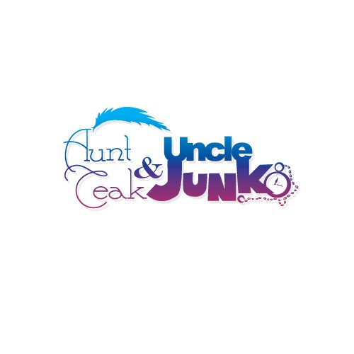 logo for Aunt Teak and Uncle Junk